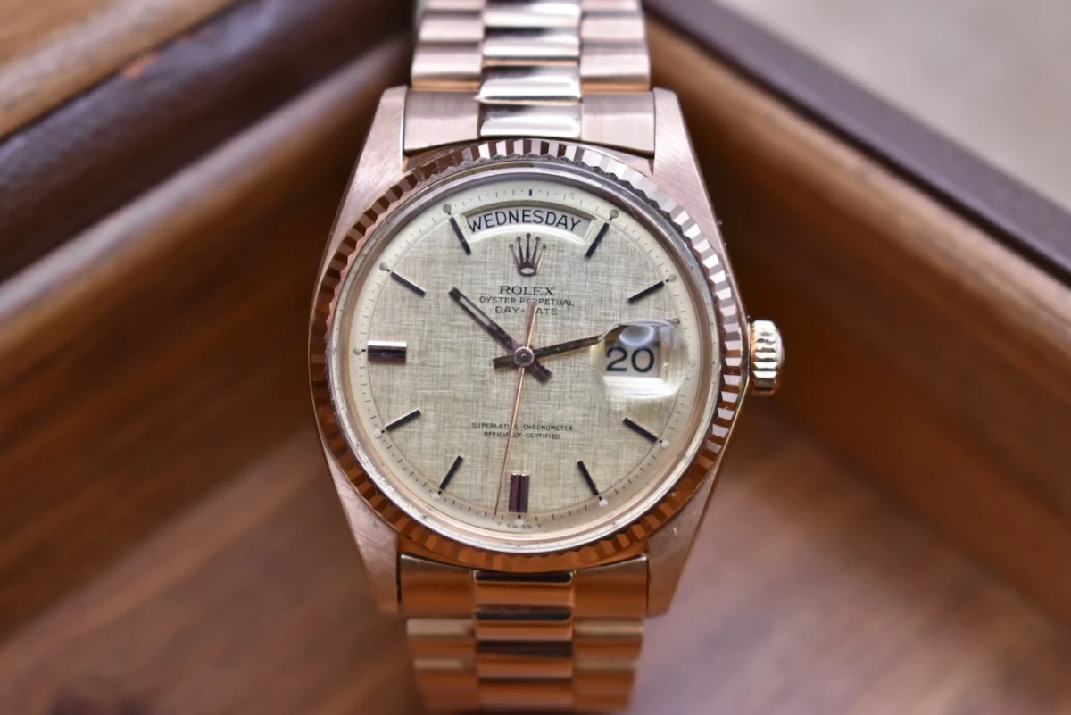 Rolex Day Date 'Linen Dial'