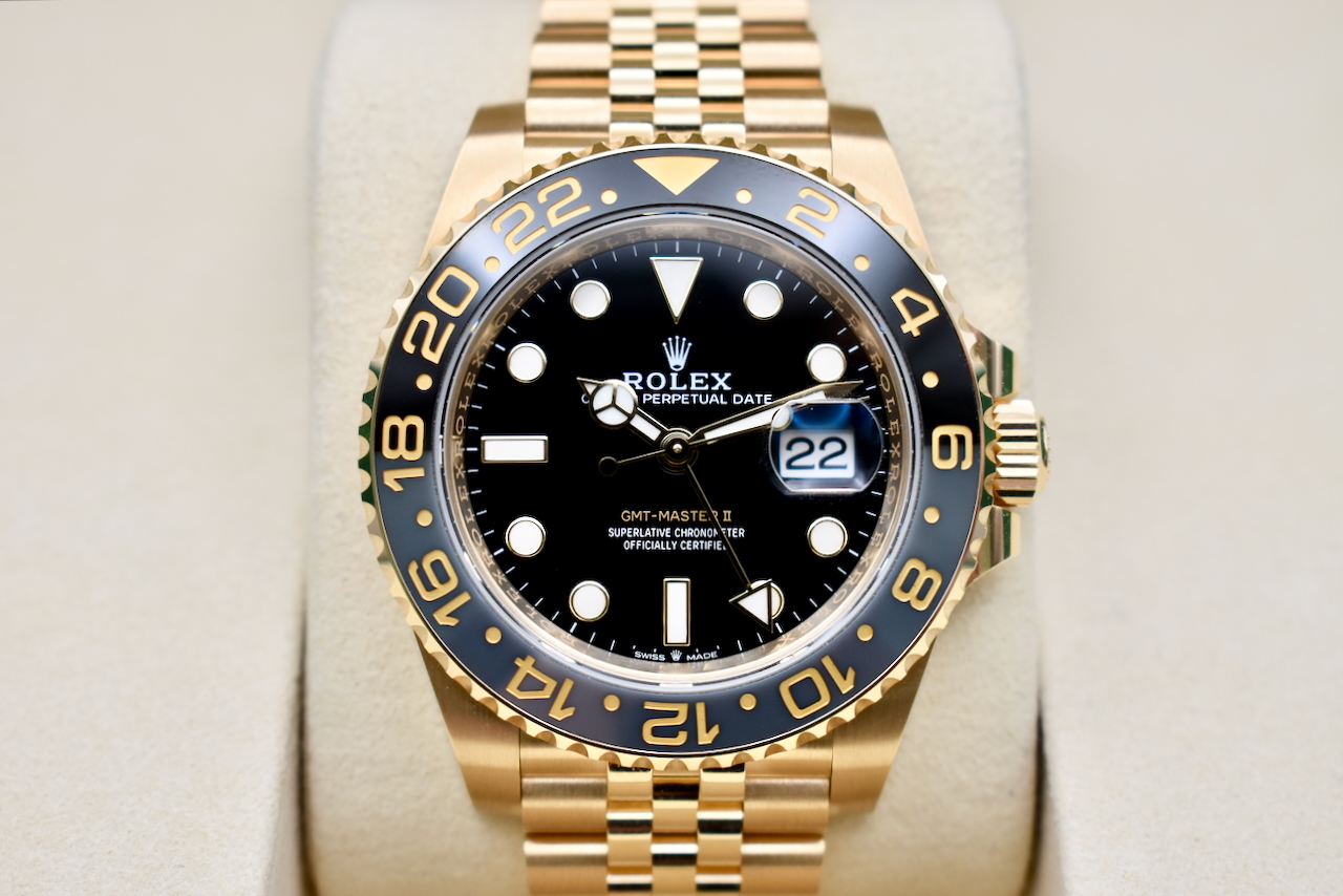 Rolex GMT Master II 18ct Yellow Gold Watch 126718GRNR 'Zombie' | 2026 Unworn