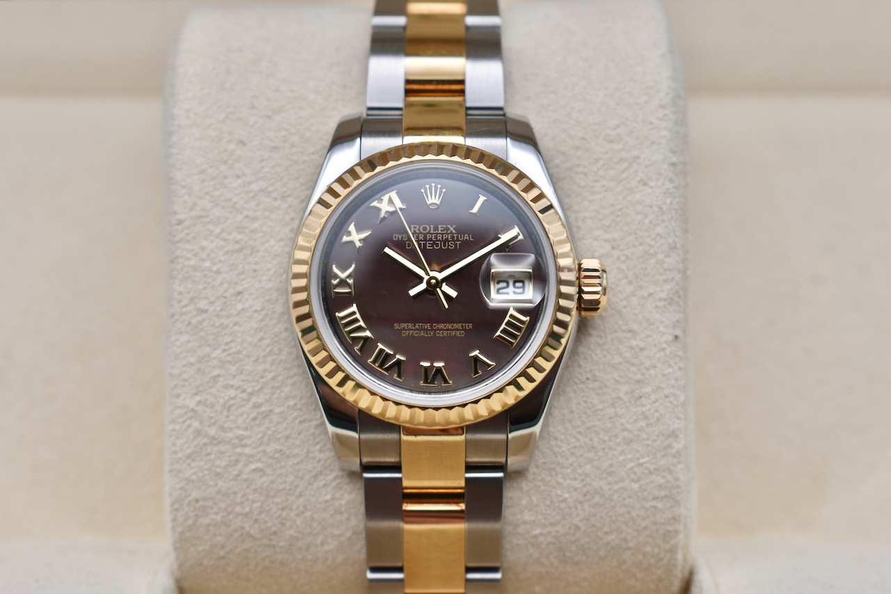 Rolex Datejust 26mm Ladies Mother Of Pearl Watch 179173 | 2015 Box & Papers