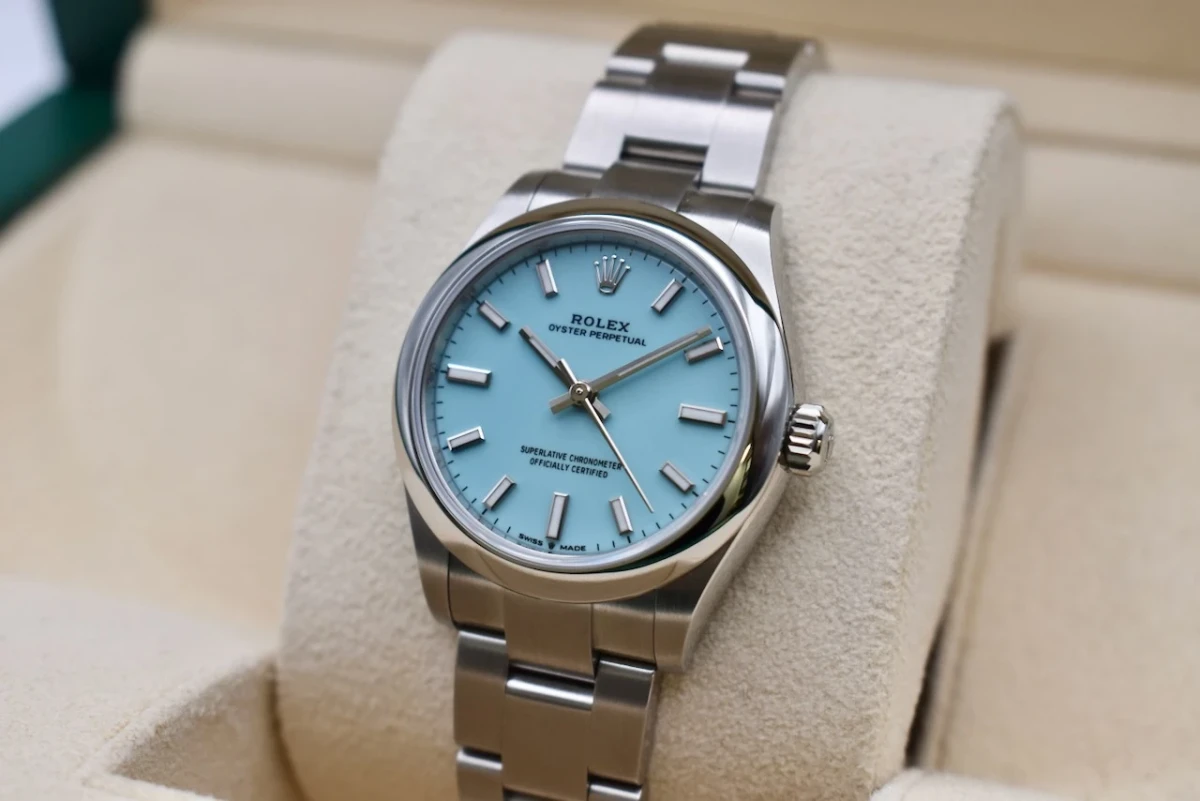 Rolex Oyster Perpetual 31 | Stainless Steel | Tiffany Dial | 277200 | 2025 Unworn