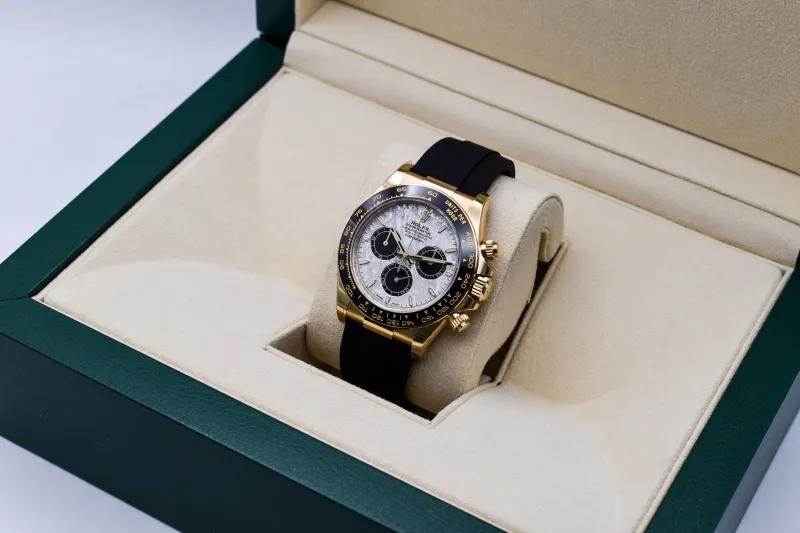 Rolex Daytona Oysterflex Meteorite 40mm 18k Gold Watch 126518LN | 2025 Unworn