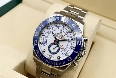 Rolex Yachtmaster ll Stainless Steel 42mm Watch 116680 | Box & Papers