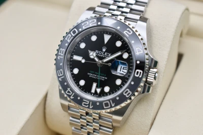 Rolex GMT Master 2 'Bruce Wayne' Stainless Steel Watch 126710GRNR | 2024 Unworn
