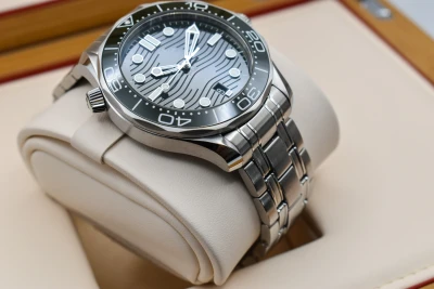 Omega Seamaster Stainless Steel Seaweed Green Watch 210.30.42.20.10.001 | 2026