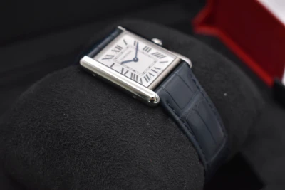 Cartier Large Tank Must Stainless Steel Watch WSTA0109 | 2025 Box & Papers