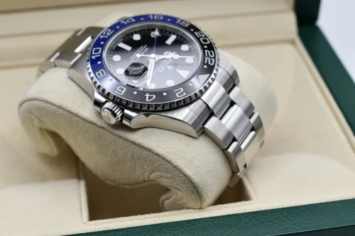 Rolex GMT Master 2 Stainless Steel Batman Watch 126710BLNR | 2022 B&P