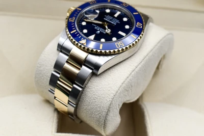 Rolex Submariner Stainless Steel & 18ct Gold Blue Dial Watch 126613LB | 2025