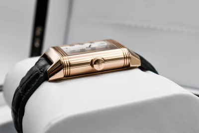 Jaeger LeCoultre Reverso Grand Reserve 8 Day Rose Gold Watch Q3012420