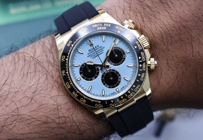 Rolex Daytona Oysterflex Tiffany 18k Gold Watch 126518LN | 2025 Unworn
