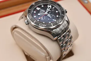 Omega Seamaster Chronograph Stainless Steel Watch 212.30.44.52.01.001 | 2017