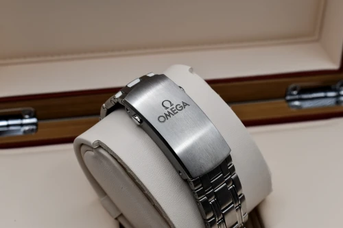 Omega Seamaster Stainless Steel Seaweed Green Watch 210.30.42.20.10.001 | 2026 B&P