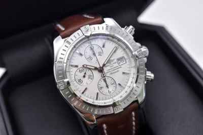 Breitling Chronomat Evolution Chronograph Stainless Steel A13356 | B&P