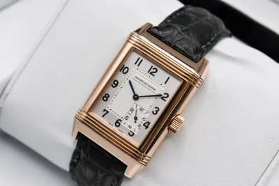 Jaeger LeCoultre Reverso Grand Reserve 8 Day Rose Gold Watch Q3012420
