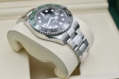 Rolex GMT Master ll Sprite Stainless Steel Watch 126720VTNR | 2023 B&P