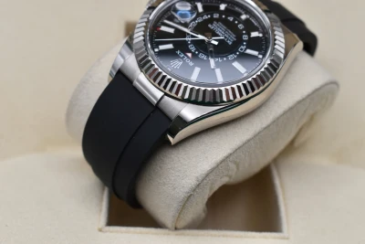 Rolex White Gold Skydweller Oysterflex Watch 336239 | 2023 Box & Papers