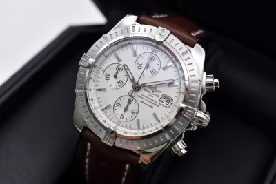 Breitling Chronomat Evolution Chronograph Stainless Steel A13356 | B&P