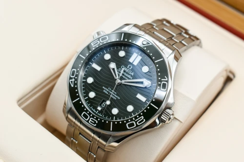 Omega Seamaster Stainless Steel Seaweed Green Watch 210.30.42.20.10.001 | 2026 B&P
