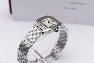 Cartier Santos Demoiselle Ladies 25mm Stainless Steel Watch 2698 | 2011 Papers