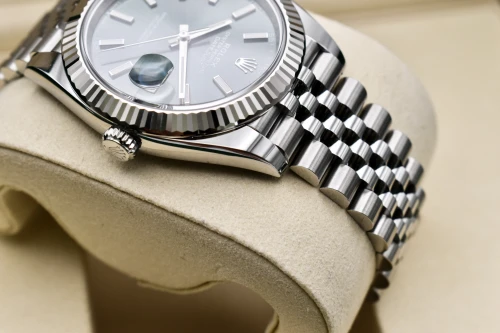 Rolex Datejust 41mm Stainless Steel Mint Green Watch 126334 | 2026 Unworn