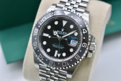 Rolex GMT Master 2 'Bruce Wayne' Stainless Steel Watch 126710GRNR | 2024 Unworn