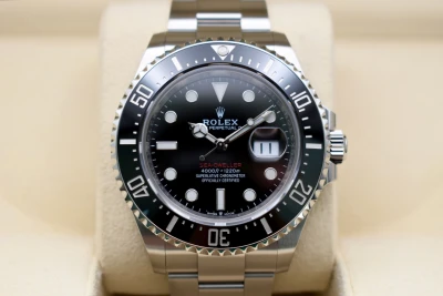 Rolex Seadweller 43 Stainless Steel 'BIG RED' Watch 126600 | 2021 Box & Papers