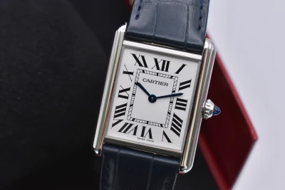 Cartier Large Tank Must Stainless Steel Watch WSTA0109 | 2025 Box & Papers