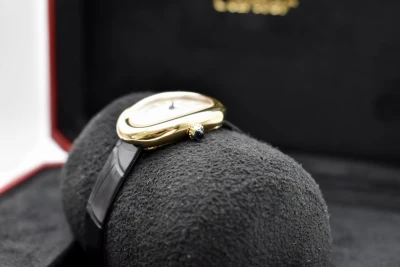 Cartier 18k Yellow Gold Baignoire Ladies Watch WGBA0042 | 2026 Unworn