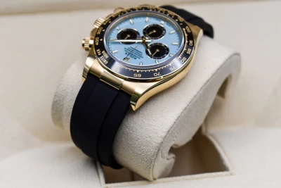 Rolex Daytona Oysterflex Tiffany 18k Gold Watch 126518LN | 2025 Unworn