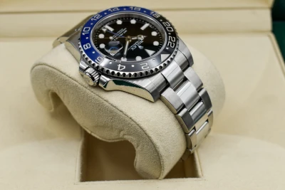 Rolex GMT Master ll Batman Stainless Steel 40mm Watch 116710BLNR | Box & Papers