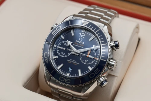 Omega Planet Ocean Chronograph Stainless Steel Watch 215.30.46.51.03.001 | 2023 B&P