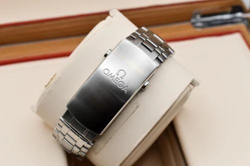 Omega Seamaster Stainless Steel Black Dial Watch 210.30.42.20.01.001 | 2026 Unworn