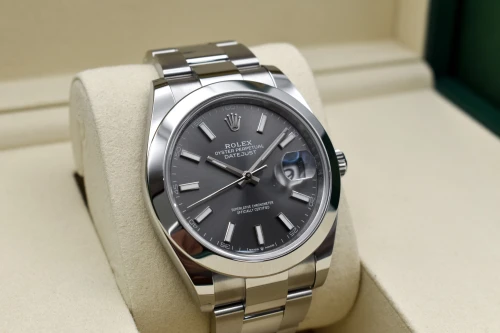 Rolex Datejust 41 Stainless Steel Rhodium Dial 126300 | 2026 Unworn