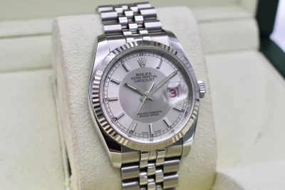 Rolex Datejust 36 Stainless Steel Watch 116234 | 2009 Box & Papers