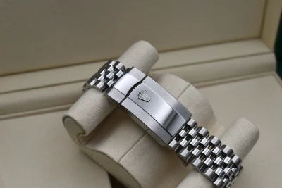 Rolex Datejust 41 Black Baton Stainless Steel Watch 126334 | 2026 Unworn