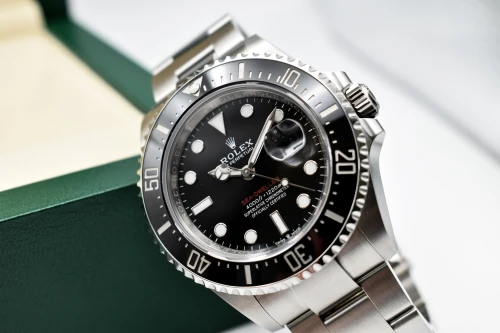 Rolex Seadweller 43 Big Red Stainless Steel Watch 126600 | 2026 B&P