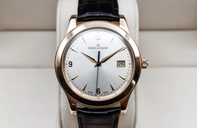Jaeger LeCoultre Master Control 18ct Rose Gold Watch 147.2.37.S | Box & Papers