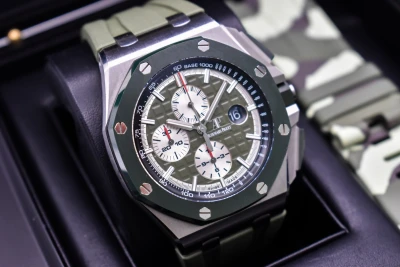 Audemars Piguet Royal Oak Offshore Camo Watch 26400SO.OO.A055CA.01 | B&P