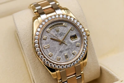 Rolex Day-Date Tridor 39mm Meteorite Dial 18948 | Box & Papers