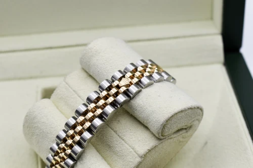 Rolex Datejust Lady Stainless Steel & 18k Gold Silver Diamond Watch | B&P