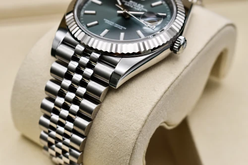 Rolex Datejust 41mm Stainless Steel Mint Green Watch 126334 | 2026 Unworn