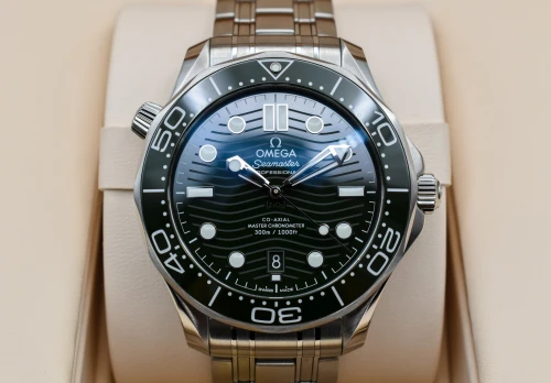 Omega Seamaster Stainless Steel Seaweed Green Watch 210.30.42.20.10.001 | 2026 B&P