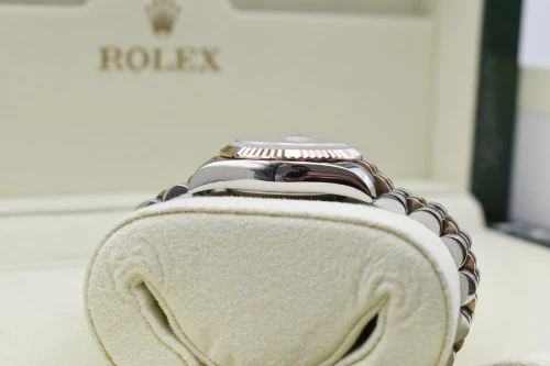 Rolex Datejust Lady 26mm Stainless Steel & 18K Rose Gold Diamond Watch 179171 | B&P