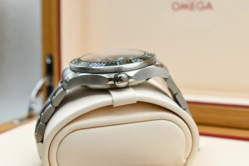 Omega Seamaster Stainless Steel Seaweed Green Watch 210.30.42.20.10.001 | 2026 B&P