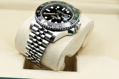 Rolex GMT Master ll Stainless Steel Sprite Watch 126720VTNR | 2023 B&P