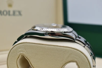 Rolex Datejust 41 Black Baton Stainless Steel Watch 126334 | 2026 Unworn