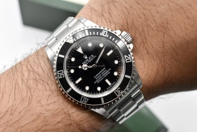 Rolex Submariner 4 Liner Non Date Stainless Steel Watch 14060M | B&P