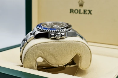 Rolex GMT Master ll Batman Stainless Steel 40mm Watch 116710BLNR | Box & Papers