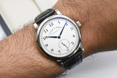 A. Lange & Sohne White Gold 1815 Watch 233.026 | Box & Papers