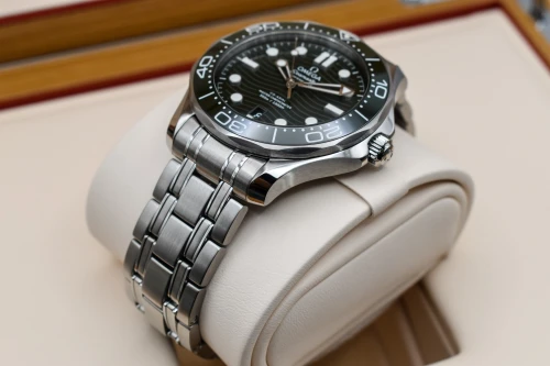 Omega Seamaster Stainless Steel Seaweed Green Watch 210.30.42.20.10.001 | 2026 B&P