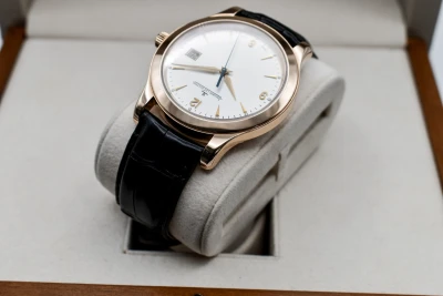 Jaeger LeCoultre Master Control 18ct Rose Gold Watch 147.2.37.S | Box & Papers